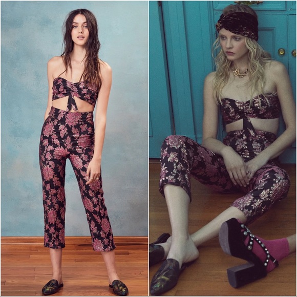 FOR LOVE & LEMONS LUELLA CIGARETTE PANT SZ MEDIUM - BNWT - Picture 2 of 5